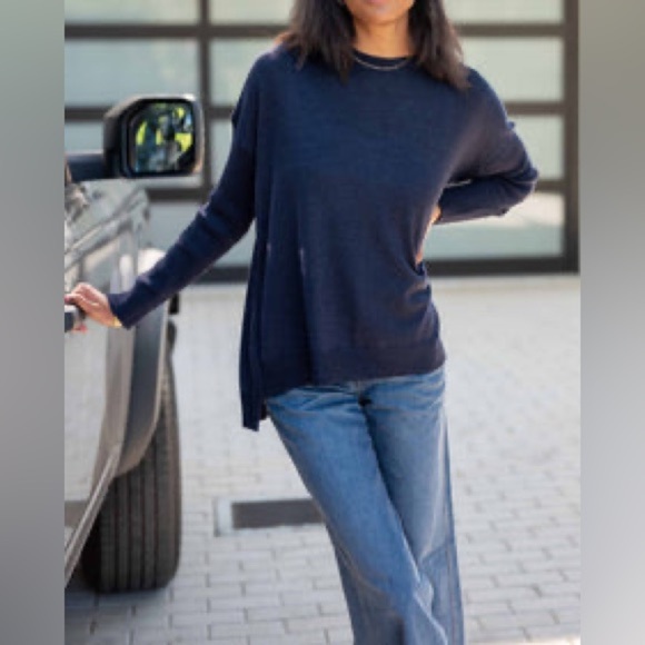 Mersea Coronado Split Back Sweater S/M - Picture 2 of 7